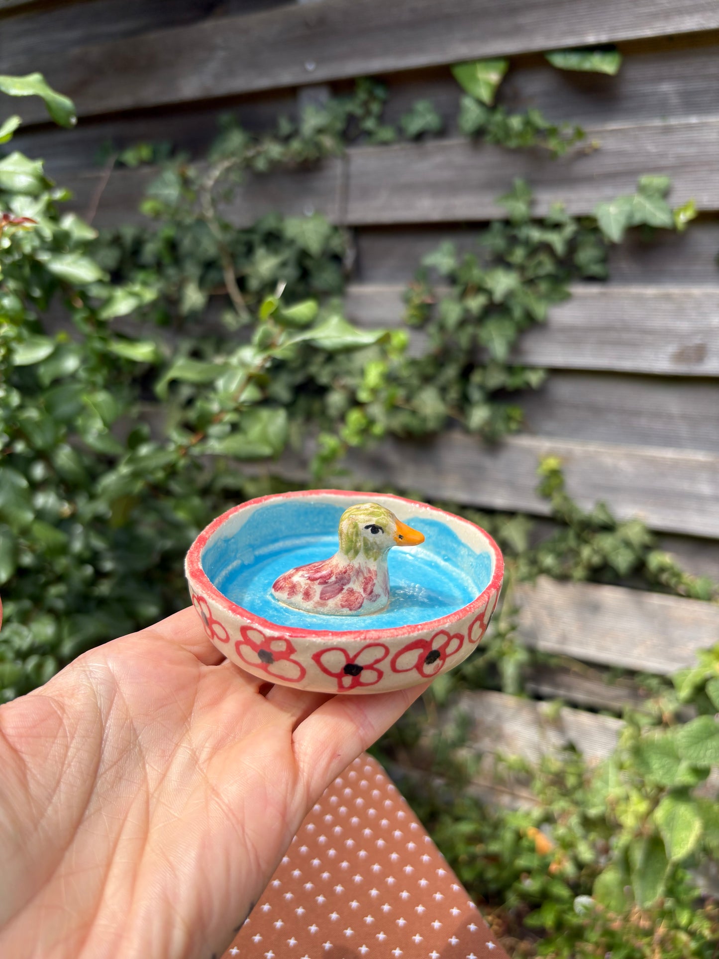 Whimsy animals ceramic incense holders