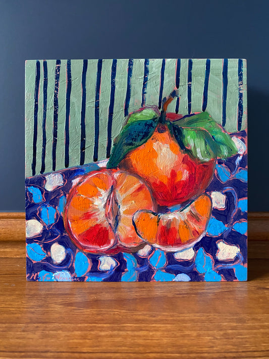 Vibrant Oranges - Oil Painting