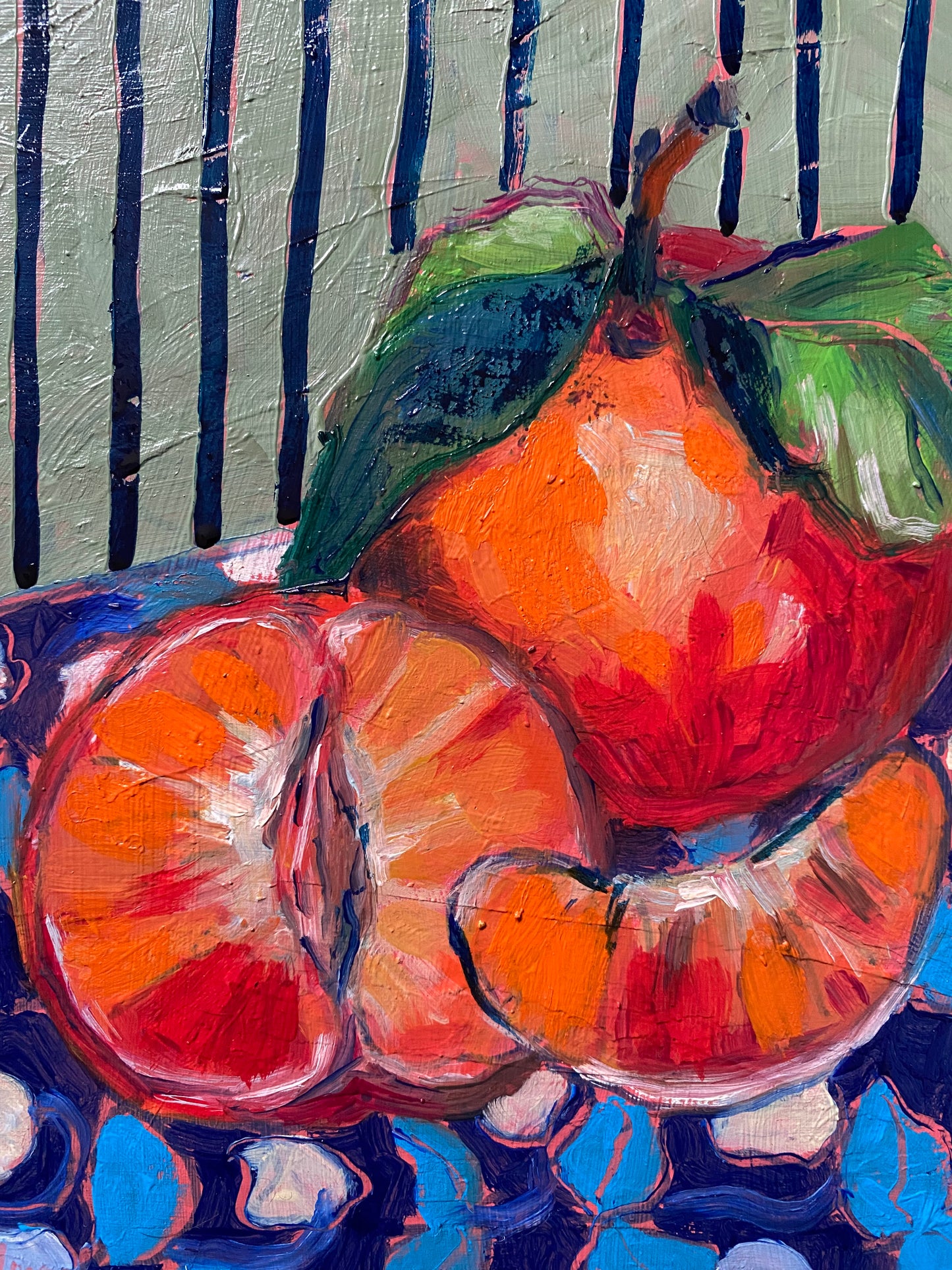 Vibrant Oranges - Oil Painting