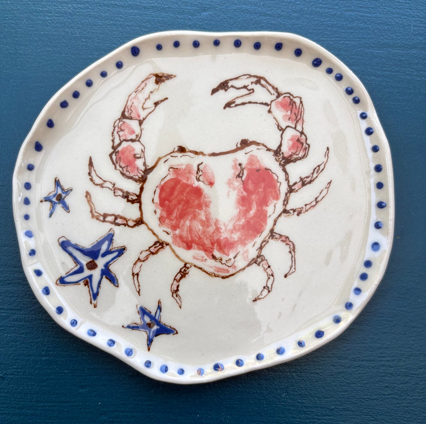 Small crab plate