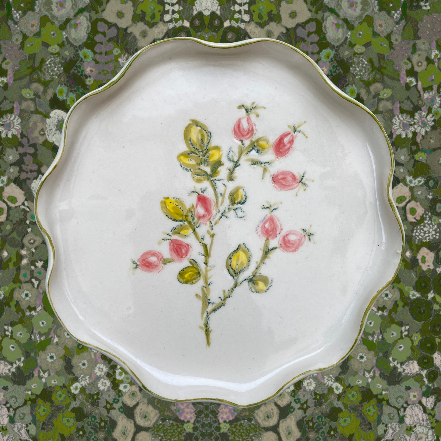 Rose hip plate