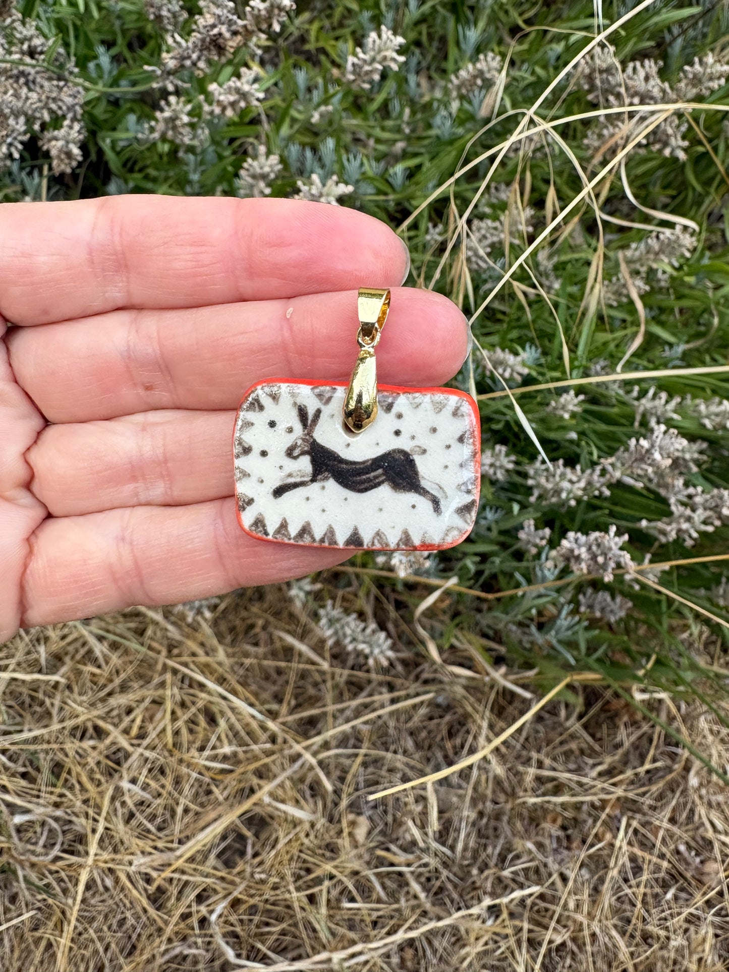 Unique Ceramic Whimsy Charms - Crow, Moon, Astronaut, Bunny, Flower and Heart