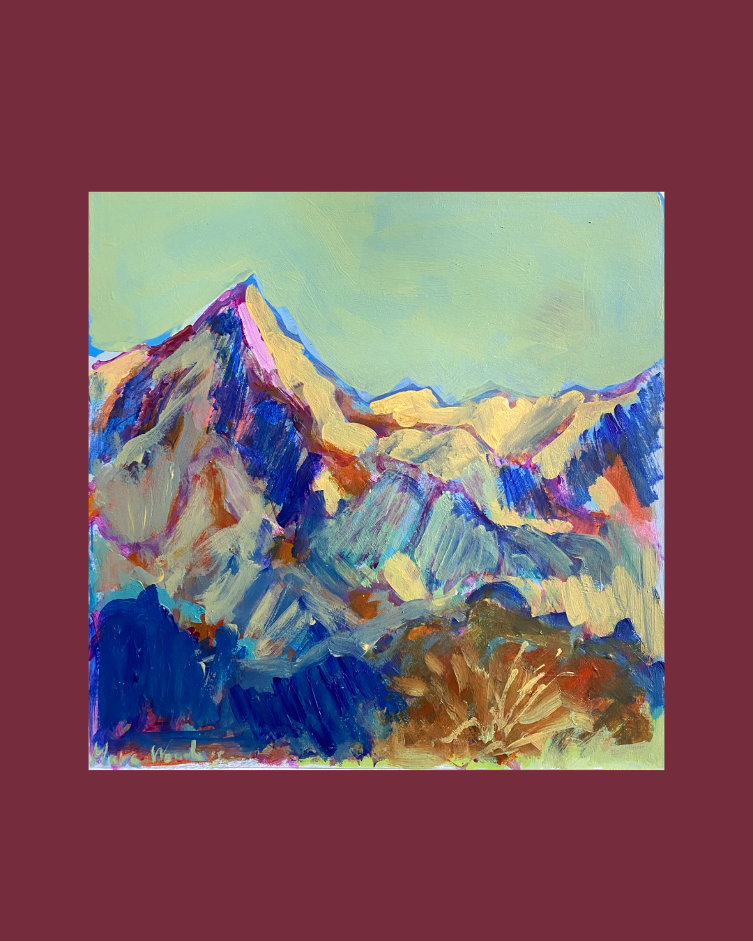 Blue mountains