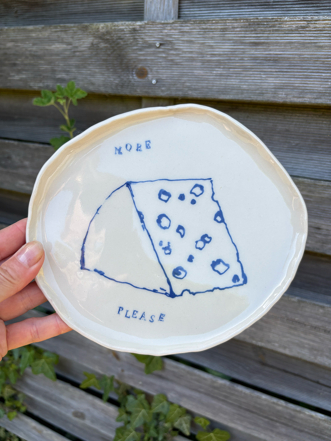 Ceramic Cheese Plates - Perfect for Wine & Cheese Nights