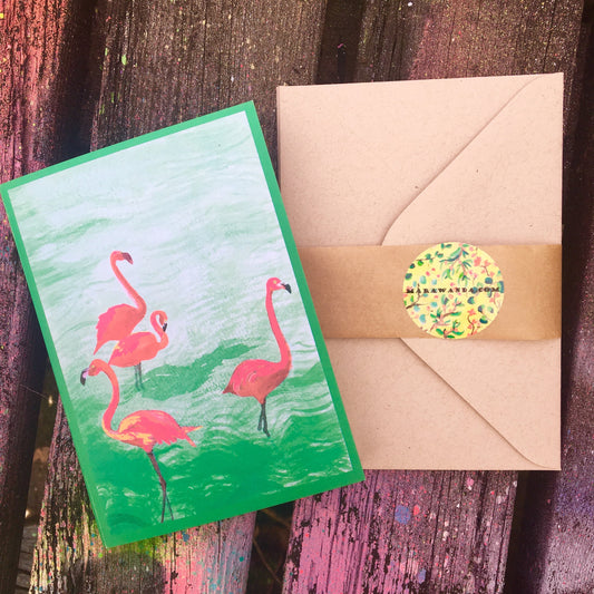 All occasions Flamingo cards