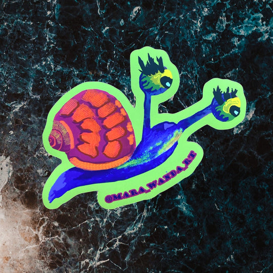 Large snail sticker